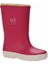Kız Çocuk Yağmur Çizmesi Fuşya Renkli Yumuşak İç Astar ile Konforlu Kullanım 11