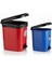 20 Lt ve 9 Lt Plastik Pedallı Çöp Kovası 2'li Set 4