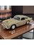 Krem Renk Aston Martin Db5 Tarzı Dekoratif Araba Maketi 19 cm Masa ve Ofis Için Uygun Ofis Hediyesi 1