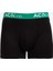 AC&Co / Altınyıldız Classics Erkek Siyah-Yeşil Desenli Pamuklu Esnek 3'lü Boxer Paketi 5