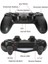 Kablosuz Ps4 Oyun Kolu | Wireless Joystick Gamepad | Titreşimli Dualshock Uyumlu – Siyah 4