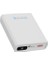 Enerx Powerbank 10000 mAh 2.1 Amper LED Göstergeli ENR-P1025DC Beyaz 1
