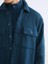 Xsıde Petrol Rahat Kalıp Uzun Kollu Erkek Gömlek Ceket 3