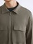 Xsıde Haki Rahat Kalıp Uzun Kollu Erkek Gömlek Ceket 3