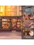 Corner Coffee Shop - 2025 Yeni Ürün Kitap Köşesi 3D Ahşap Kitap Köşesi Kendin Yap Kitap Köşesi Seti, Minyatür Ev (CWGB402) - Köşedeki Kahve Dükkanı 6