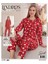 Yılbaşı Desenli Süet Pijama 1