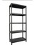 5 Katlı Delikli Plastik Raf 31X93X210 cm - Depo, Arşiv, Kiler, Dosya, Market, Bakkal Rafı 1