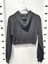 Crop Fermuarlı Sweatshirt 2