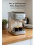 Espresso Latte Cappuccino Kahve Makinesi Tam Otomatik Süt Tanklı 20BAR Basınçlı Lavante Krem 7