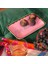 Luohu Porselen Servis Tabağı 22x11x2 Cm Pembe 5