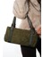 Nerına Yeşil Süet Hakiki Deri Kadın Kol Çantası 1