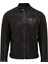 Towns Erkek Siyah Slim-Fit Kısa Deri Ceket 25WGF65872Z 1