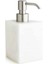 Baster Square Sıvı Sabunluk, Tezgah Üstü - Doğaltaş/krom 1