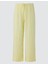 Sarı Normal Paça Normal Bel Düz Kesim Dokuma Pantolon 6