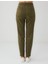 Haki Normal Bel Normal Paça Gabardin Pantolon 5
