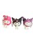 Kuromi My Melody 3 Adet Squishy Set 1