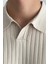 Erkek Bej Slim Fit Uzun Kollu Polo Yaka Triko Kazak 6