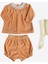 Organik Plair Top Donlu 2'li Takım Turuncu 1