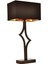 Avonnı ML-9148-1BSY Siyah Boyalı Masa Lambası E27 Metal Kumaş 30X18CM 1
