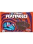 Mr Beast Feastables Milk Chocolate ,milk Crunch, Peanut Butter Chocolate Mini Ambalajlarda Karışık Çikolata Poşeti 360 gr 1