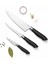 Sürmene Doğrama Siyah Baba Şef Bıçak Seti (3lü) 1