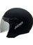 Axxıs Square S Solid A1 Matt Black Yarım Motosiklet Kaskı 4