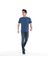 %100 Pamuk T-Shirt Gravıs Indigo 5