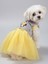 Sevimli Fare Sunny Tütü Köpek Kıyafeti | Sarı Tütülü Elbise | Küçük Irk Köpekler Için 1