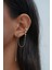 Yıldız Detaylı Altın Earcuff Kıkırdak Küpe Piercing 1