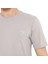 %100 Pamuk T-Shirt Gravıs Bej 3