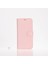 Apple iPhone 16 Pro Uyumlu, Hakiki Deri, El Yapımı, Cüzdanlı Kılıf, Toz Pembe 4