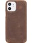 Apple iPhone 12 Pro Uyumlu Deri Arka Kapak F360 G2 Antik Kahve 1
