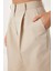 Cepli Bermuda Dokuma Şort LFK0015 Krem 5