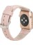 Apple Watch Uyumlu Deri Kordon 42-44-45MM Nu2 Pembe 2