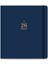 2026 Dikey Haftalık Ajanda 12 Aylık Sert Kapak 18X20 cm - Lacivert 5