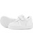 Bob Hakiki Deri Beyaz Barefoot Beyaz Tabanlı Cırtlı Bebek Sneaker Ayakkabı 6