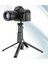 Fotoğraf Makinası ve Telefon Takılabilen 2si 1 Arada 2.2m Uzayan Selfie Çubuğu Kumandalı Tripod 3