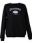 26KL71S95005 Siyah Kadın Sweatshirt California Baskılı 1