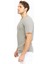 %100 Pamuk T-Shirt Pateo Gri 2