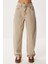 Kesik Paça Baggy Jean P0291 LRI0030 Bej 3