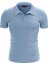 %100 Pamuk Polo T-Shirt Impero Mavi 1