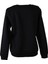 Cheryy Baskılı Siyah Kadın Sweatshirt 26KL71S95004 3