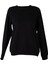 3 Ip Şardonlu O Yaka Siyah Kadın Sweatshirt 26KL71S95002 1