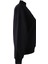 Dik Yaka Fermuarlı Siyah Kadın Sweatshirt 26KL71S95008 3