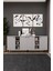 Geniş Konsol - Modern Büfe Dolap - 4 Kapaklı Şık Tasarım Salon ve Yemek Odası Ünitesi Knsl-05 1