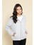 Oversize Fermuarlı Cepli Gri Sweatshirt 3