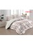 Tek Kişilik Yorgan Seti Comforter Juni Bej (1 Yorgan + 1 Yastık Kılıfı) 1