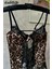 Leopar Desenli Dantelli Balenli Kapsız Transparan String Bodysuit 3