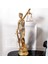 Adalet Tanrıçası Heykeli 56 cm – Simli Gold Themis Biblo, Lady Justice, Hukuk Ofisi Hediyesi 1