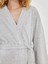 Lcw Dream Gri Hamile Şal Yaka Düz Sabahlık 3